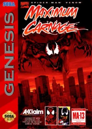 人気商品の CARNAGE SEGA www GENESIS MAXIMUM MAXIMUM MDメガドライブ